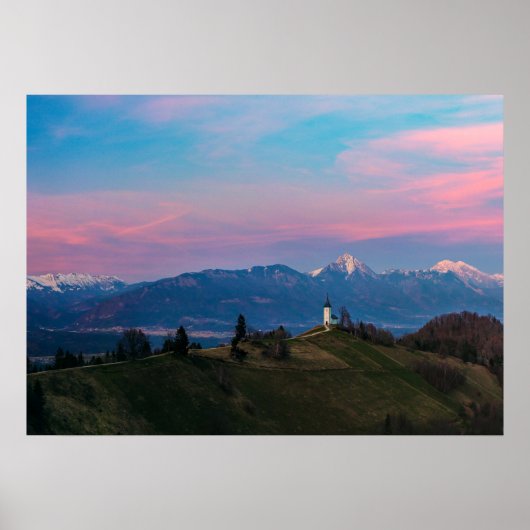St Primus Jamnik Slowenien Poster (Vorne)