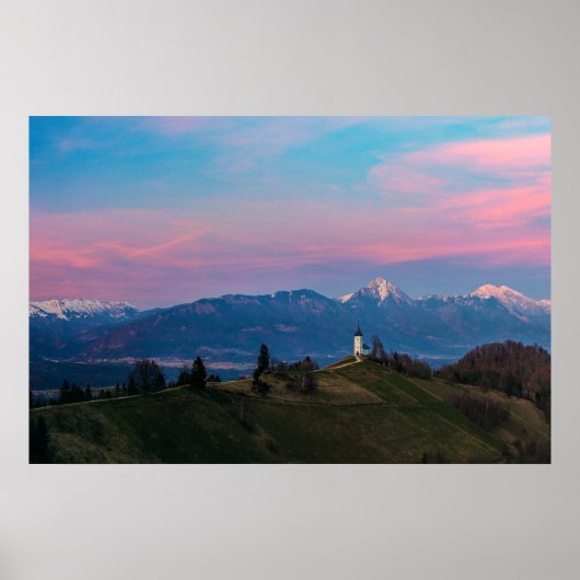 St Primus Jamnik Slowenien Poster (Vorne)