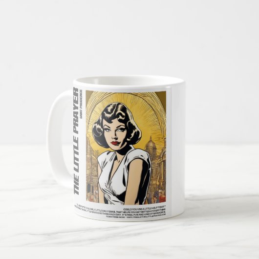 St. Prudence Little Prayer Tasse (Vorderseite Links)