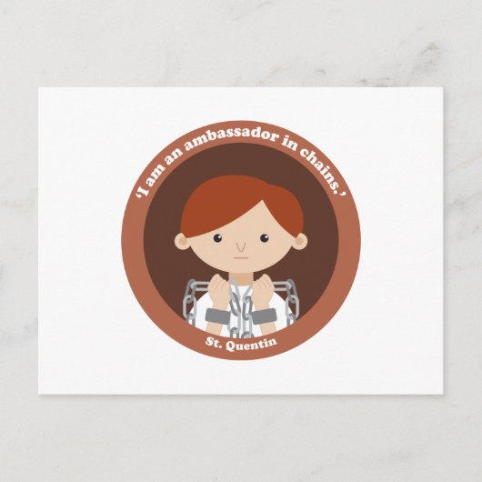 St. Quentin Postkarte (Vorderseite)