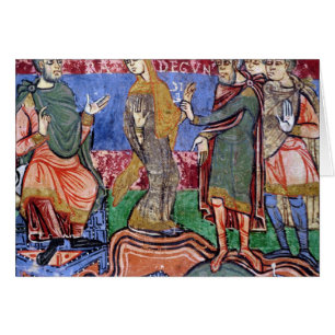 St. Radegund geführt vor Clothar I