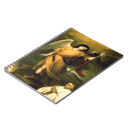 St Raphael Archangel Notizblock (Linke Seite)