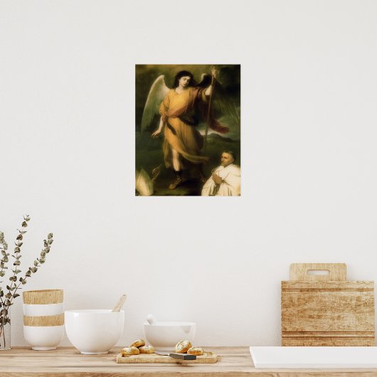 St Raphael Archangel Poster A (Küche)