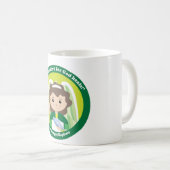 St.-RAPHAEL der Erzengel Kaffeetasse (VorderseiteRechts)