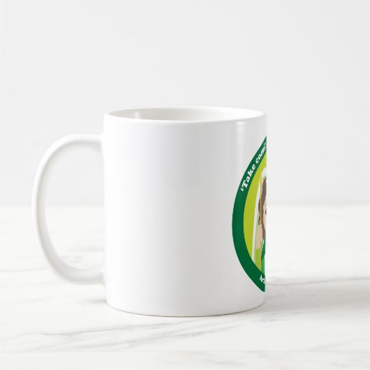 St.-RAPHAEL der Erzengel Kaffeetasse (Links)