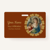 St. Raphael der Erzengel (M 012) Ausweis (Rückseite)