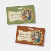 St. Raphael der Erzengel (M 012) Ausweis (Vorder- & Rückseite)