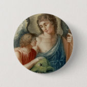 St. Raphael der Erzengel (M 012) Button (Vorderseite)