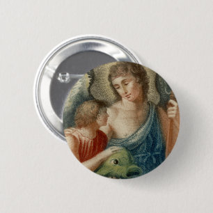 St. Raphael der Erzengel (M 012) Button