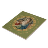 St. Raphael der Erzengel (M 012) Fliese (Seite)