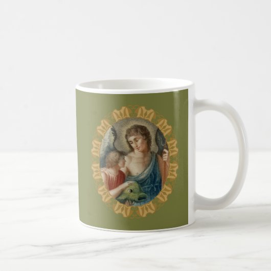 St. Raphael der Erzengel (M 012) Kaffeetasse (Rechts)