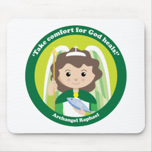 St. Raphael der Erzengel Mousepad