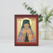 St. Raphael of Brooklyn Prayer Card Postkarte (Stehend Vorderseite)