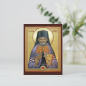 St. Raphael of Brooklyn Prayer Card Postkarte (Stehend Vorderseite)