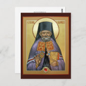 St. Raphael of Brooklyn Prayer Card Postkarte (Vorne/Hinten)