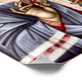 St. Raphael von Brooklyn Orthodox Christlich Print Poster (Ecke)