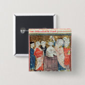 St. Remigius, Bischof von Reimstaufen Button (Vorne & Hinten)
