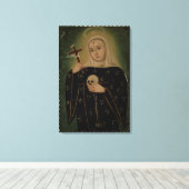 St. Rita de Casia Leinwanddruck (Insitu (Holzboden))