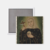 St. Rita de Casia Magnet (Vorderseite/Rückseite)