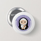 St. Rita von Cascia Button (Vorne & Hinten)