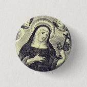 St. Rita von Cascia Button (Vorderseite)