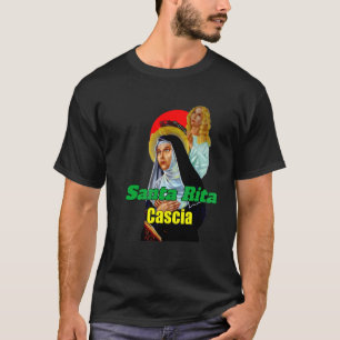 St. Rita von Cascia Gebet katholische Patronin Hei T-Shirt