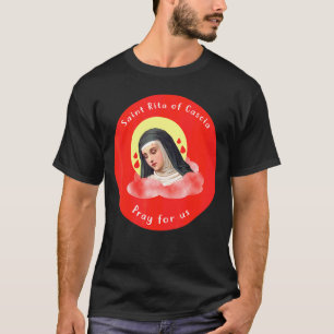 St Rita von Cascia Gebet katholische Patronin Heil T-Shirt