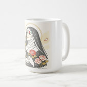 St. Rita von Cascia Kaffeetasse (VorderseiteRechts)