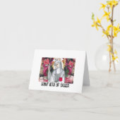 St. Rita von Cascia Karte (Gelbe Blume)