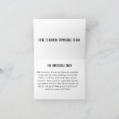 St. Rita von Cascia Karte (Innenseite)