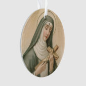 St. Rita von Cascia (M 015) Circular Acrylic Ornament (Vorderseite)