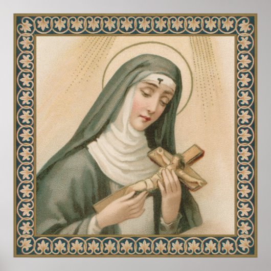 St. Rita von Cascia (M 015) Poster (Vorne)