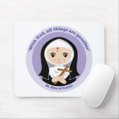 St. Rita von Cascia Mousepad (Mit Mouse)