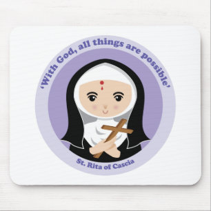 St. Rita von Cascia Mousepad