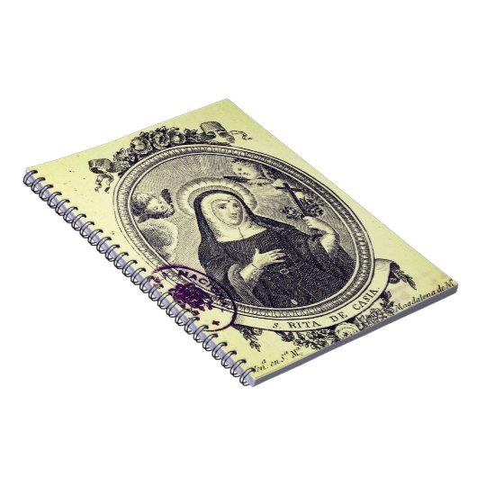 St. Rita von Cascia Notizblock (Rechte Seite)