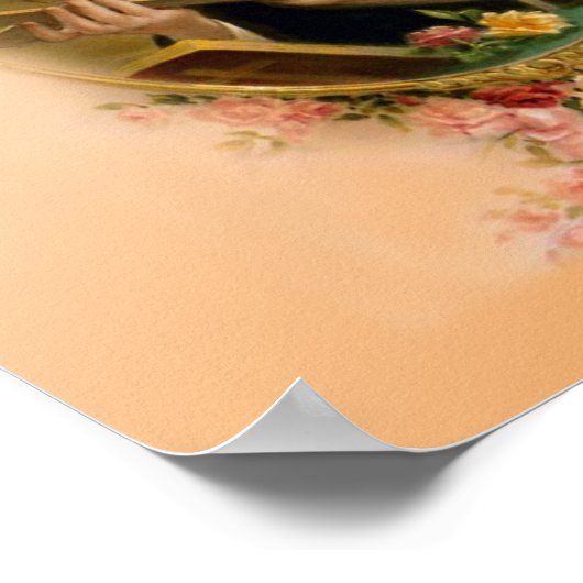 St Rita von Cascia Poster (Ecke)