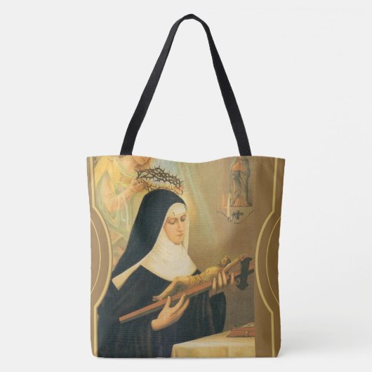 St. Rita von Cascia Tasche (Rückseite)