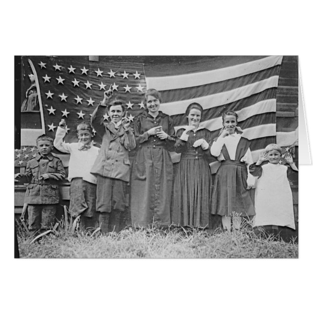 St. Rita's School Students Cincinnati 1918 (Vorderseite (Horizontal))