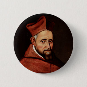 St. Robert Bellarmin Schutzpatron der Kirchenrecht Button