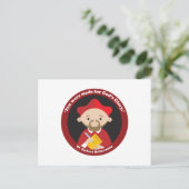 St. Robert Bellarmine Postkarte (Stehend Vorderseite)