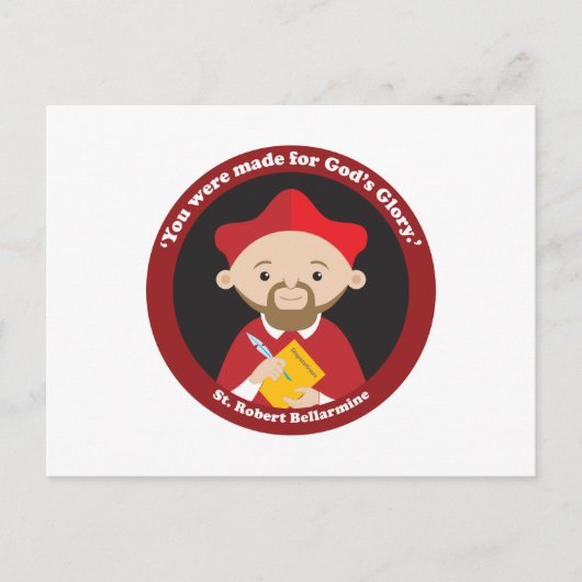 St. Robert Bellarmine Postkarte (Vorderseite)