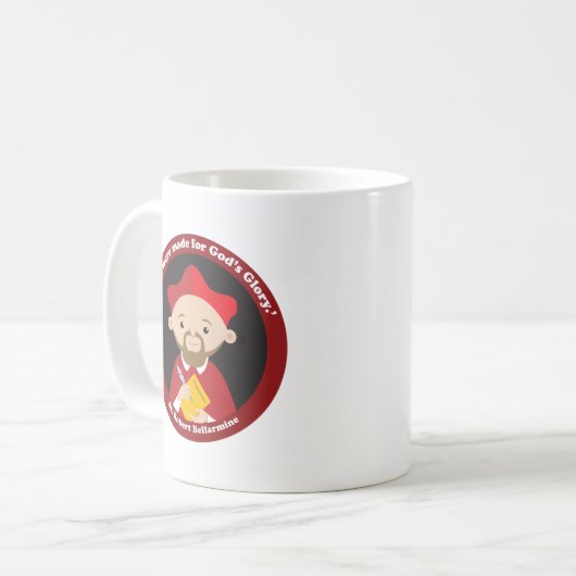 St RobertBellarmine Kaffeetasse (Vorderseite Links)