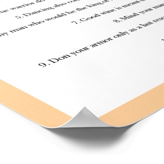 St. Robert's Rules of Order Poster (Ecke)