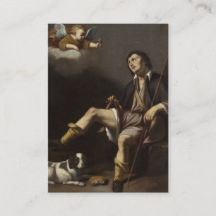 St. Rocco Roch Gebet gegen die Seuche des Corona-V Visitenkarte