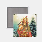 St. Rocco - San Rocco - St. Roch Religious Magnet (Vorderseite/Rückseite)