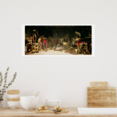 St. Roch Curing the Plague Poster (Küche)