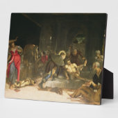 St. Roch, der die Pest heilt Fotoplatte (Seite)