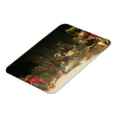 St. Roch, der die Pest heilt Magnet (Linke Seite)