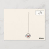 St. Roch Rocco Italienischer Schutzheilige der Hun Postkarte (Rückseite)