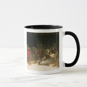 St. Roch, welches die Pest kuriert Tasse